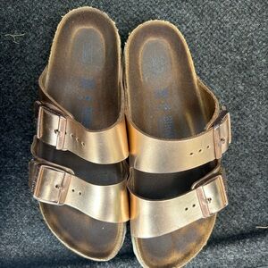 Arizona Soft Footbed - Metallic Leather